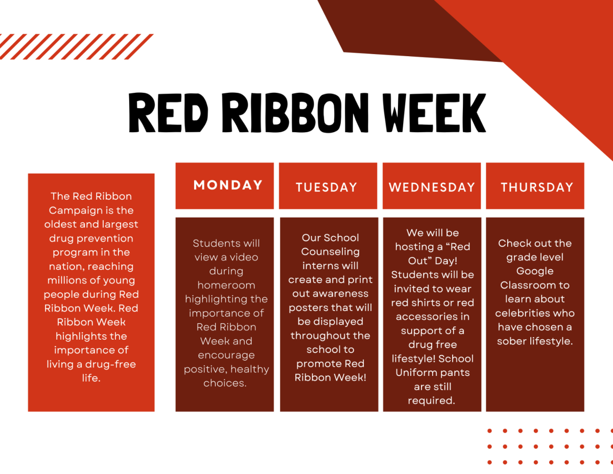 Red Ribbon Week is here!